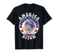 America Bitch Usa Flag Eagle T-Shirt - Custom Art Print for Adults - T-Shirt, Sweatshirt, Hoodie