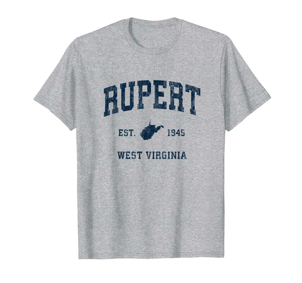 Rupert West Virginia Wv Athletic T-Shirt - Streetwear Style for Adults - T-Shirt, Sweatshirt, Hoodie
