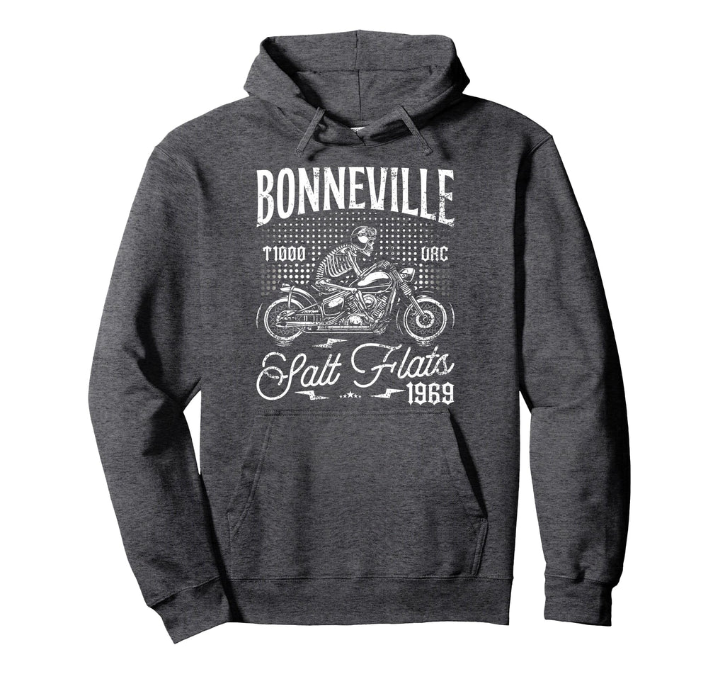 Bonneville Salt Flats Motorcycle Hoodie - Streetwear Style Men Women - T-Shirt, Sweatshirt, Hoodie