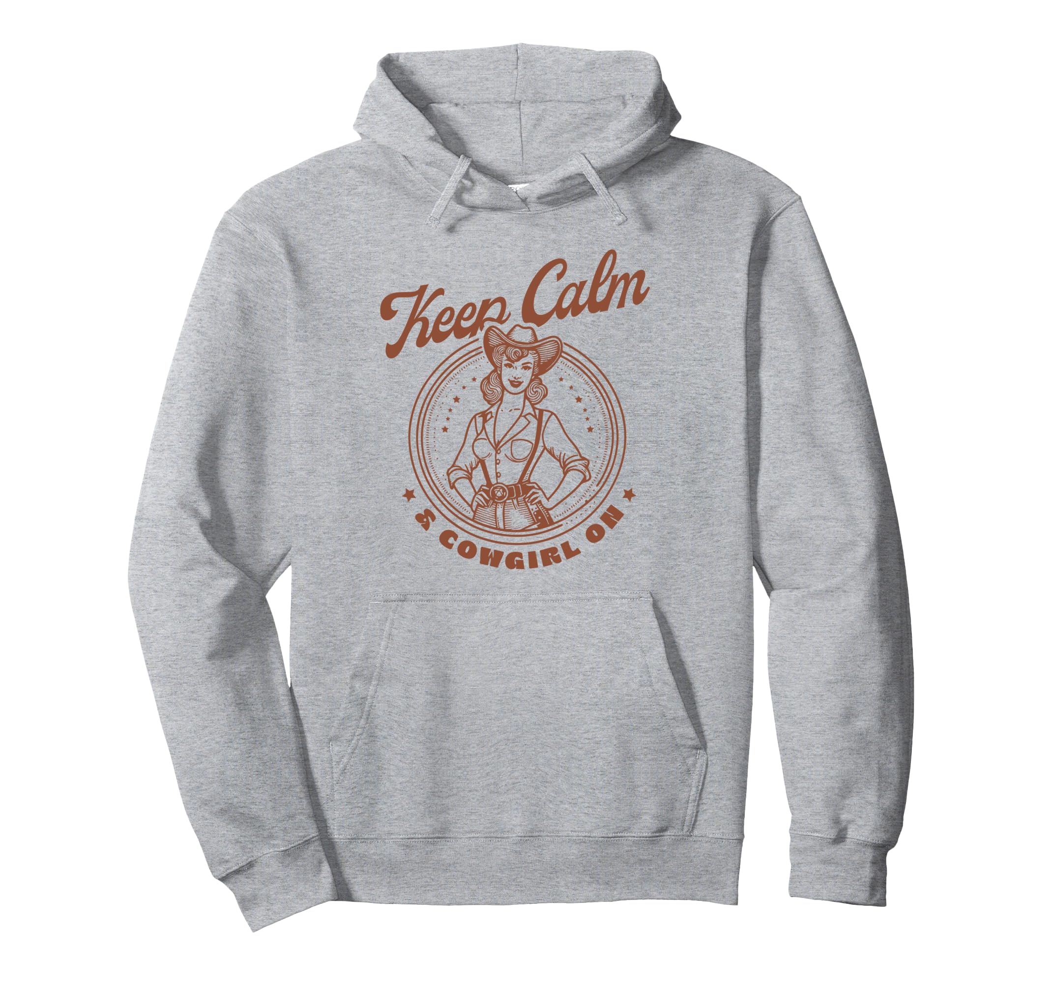 Cowgirl Western Rodeo Country Teens Hoodie - Fun Novelty Design for Adults - T-Shirt, Sweatshirt, Hoodie