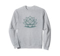 Floral Lotus Spiritual Yoga Meditation Sweatshirt - Unique Graphic Unisex - T-Shirt, Sweatshirt, Hoodie