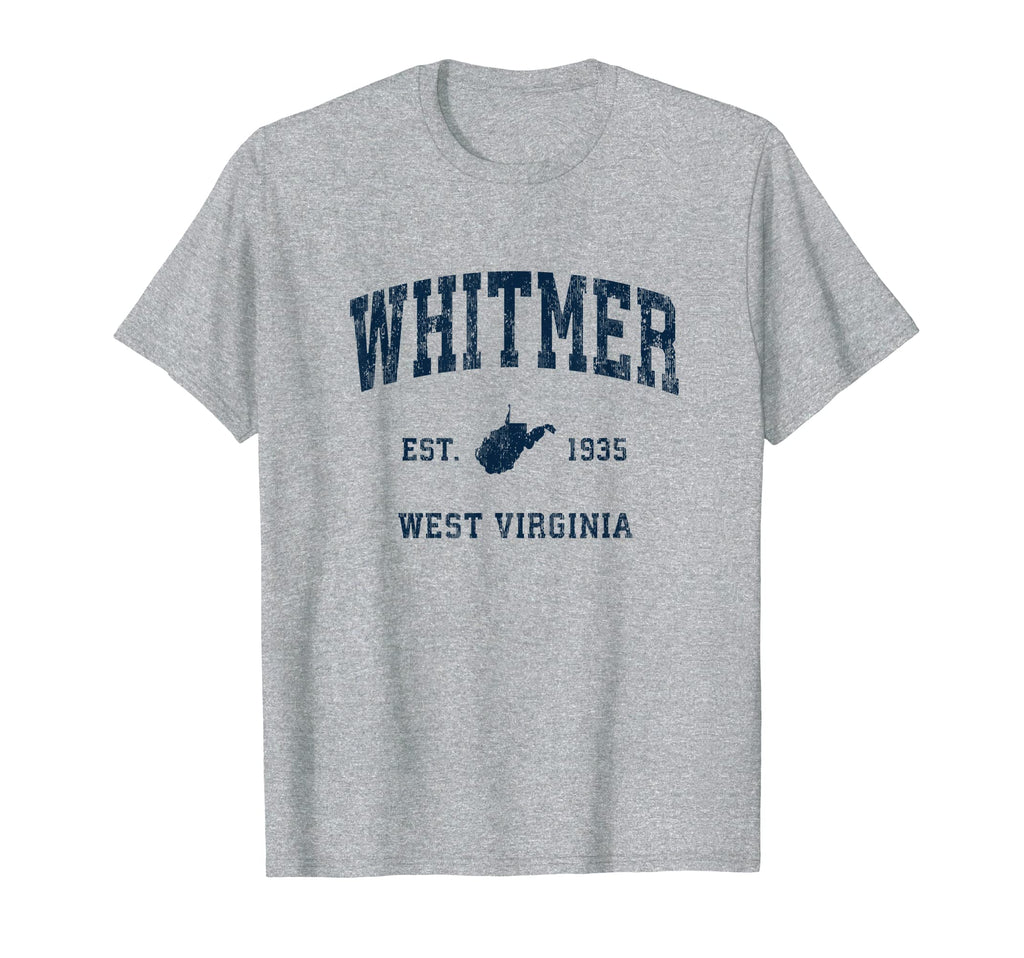 Whitmer West Virginia Wv Athletic Navy T-Shirt - Streetwear Style Unisex - T-Shirt, Sweatshirt, Hoodie