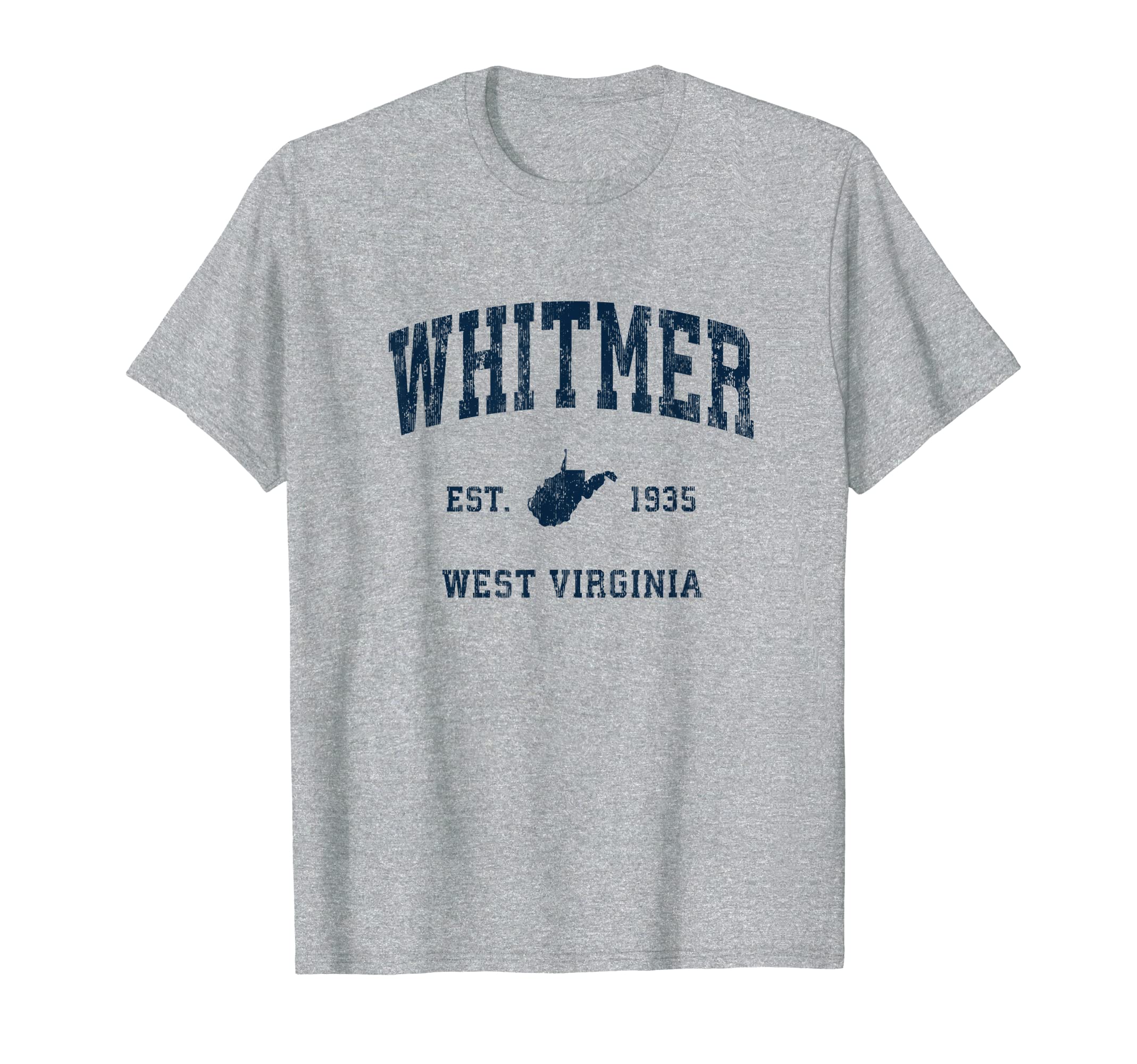 Whitmer West Virginia Wv Athletic Navy T-Shirt - Streetwear Style Unisex - T-Shirt, Sweatshirt, Hoodie