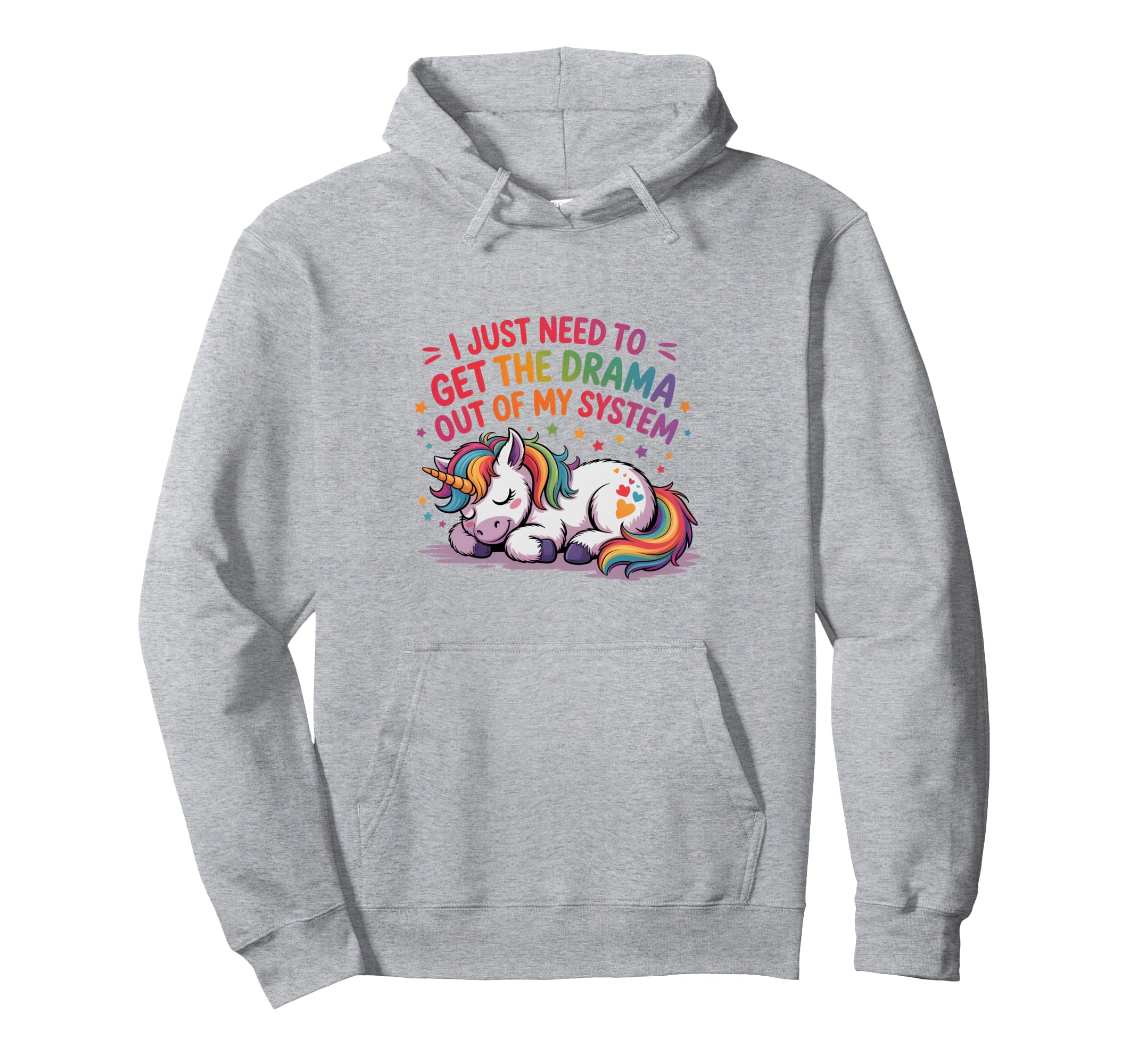 Funny Pastel Unicorn Self Care Lovers No Hoodie - Streetwear Style Unisex - T-Shirt, Sweatshirt, Hoodie