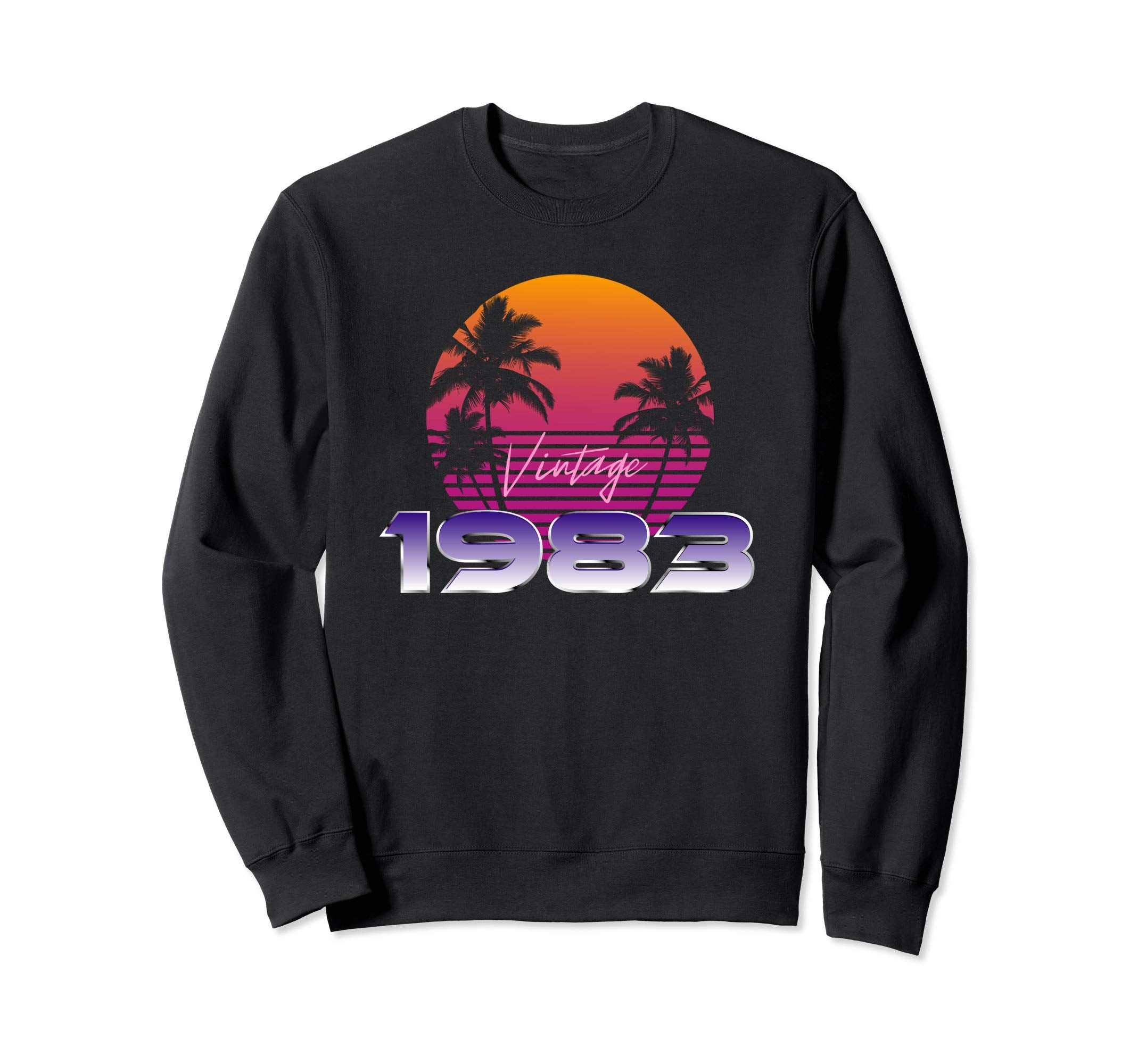 1983 Sunset Sweatshirt - Unique Graphic Unisex - T-Shirt, Sweatshirt, Hoodie