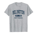 Belington West Virginia Wv Athletic T-Shirt - Casual Everyday Wear Unisex - T-Shirt, Sweatshirt, Hoodie