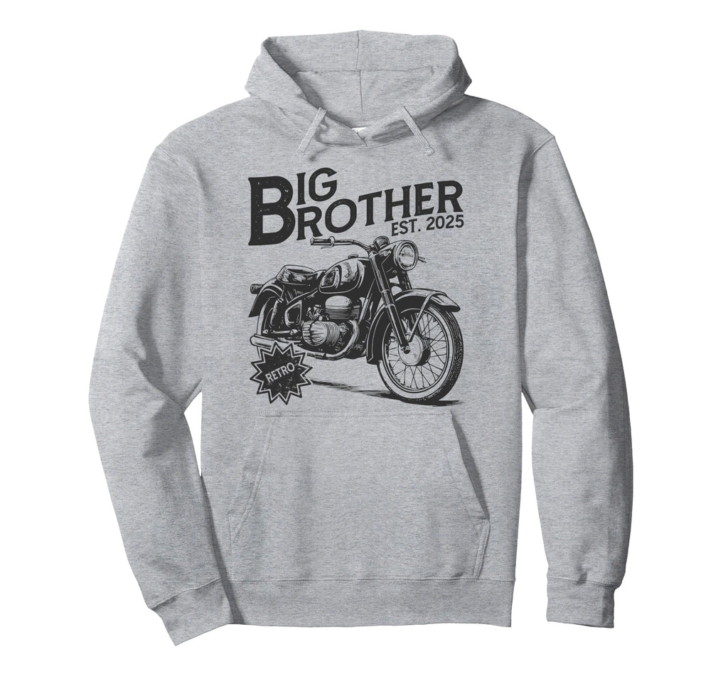 Big Brother Pregnancy Reveal Hoodie - Novelty Apparel for Adults - T-Shirt, Sweatshirt, Hoodie