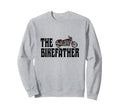 Biker Bikefather Biker Dad Funny Sweatshirt - Trendy Graphic for Adults - T-Shirt, Sweatshirt, Hoodie