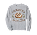 Coquette Bow Sourdough Social Club Sweatshirt - Custom Art Print for Adults - T-Shirt, Sweatshirt, Hoodie