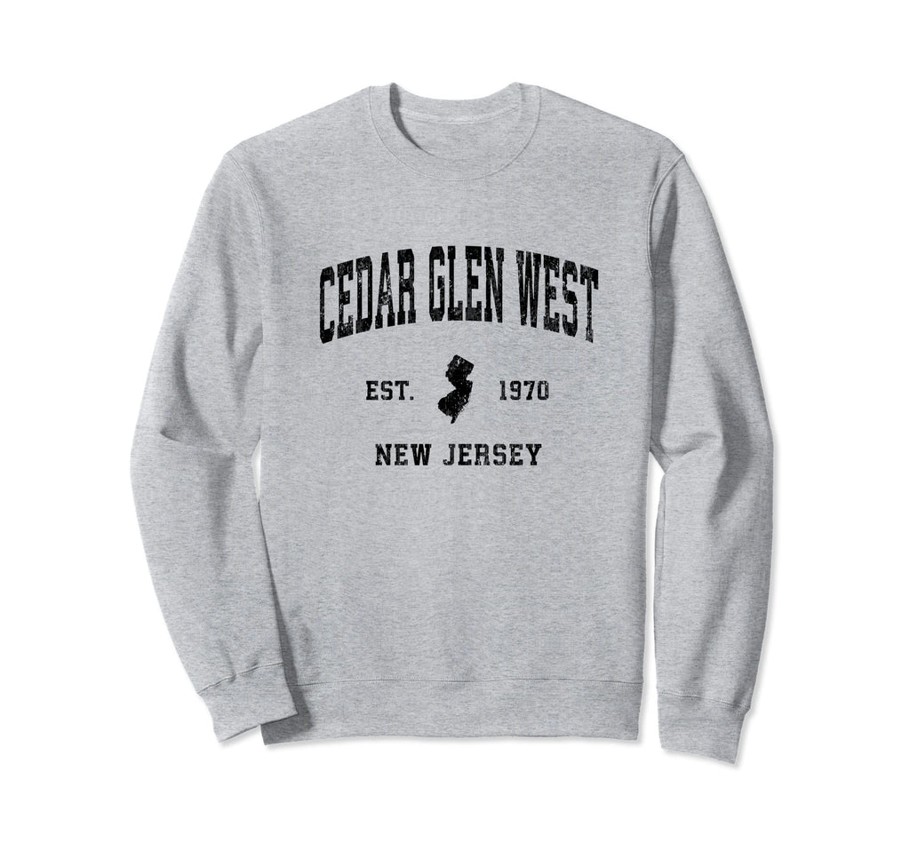 Cedar Glen West New Jersey Nj Sweatshirt - Unique Graphic Men Women - T-Shirt, Sweatshirt, Hoodie