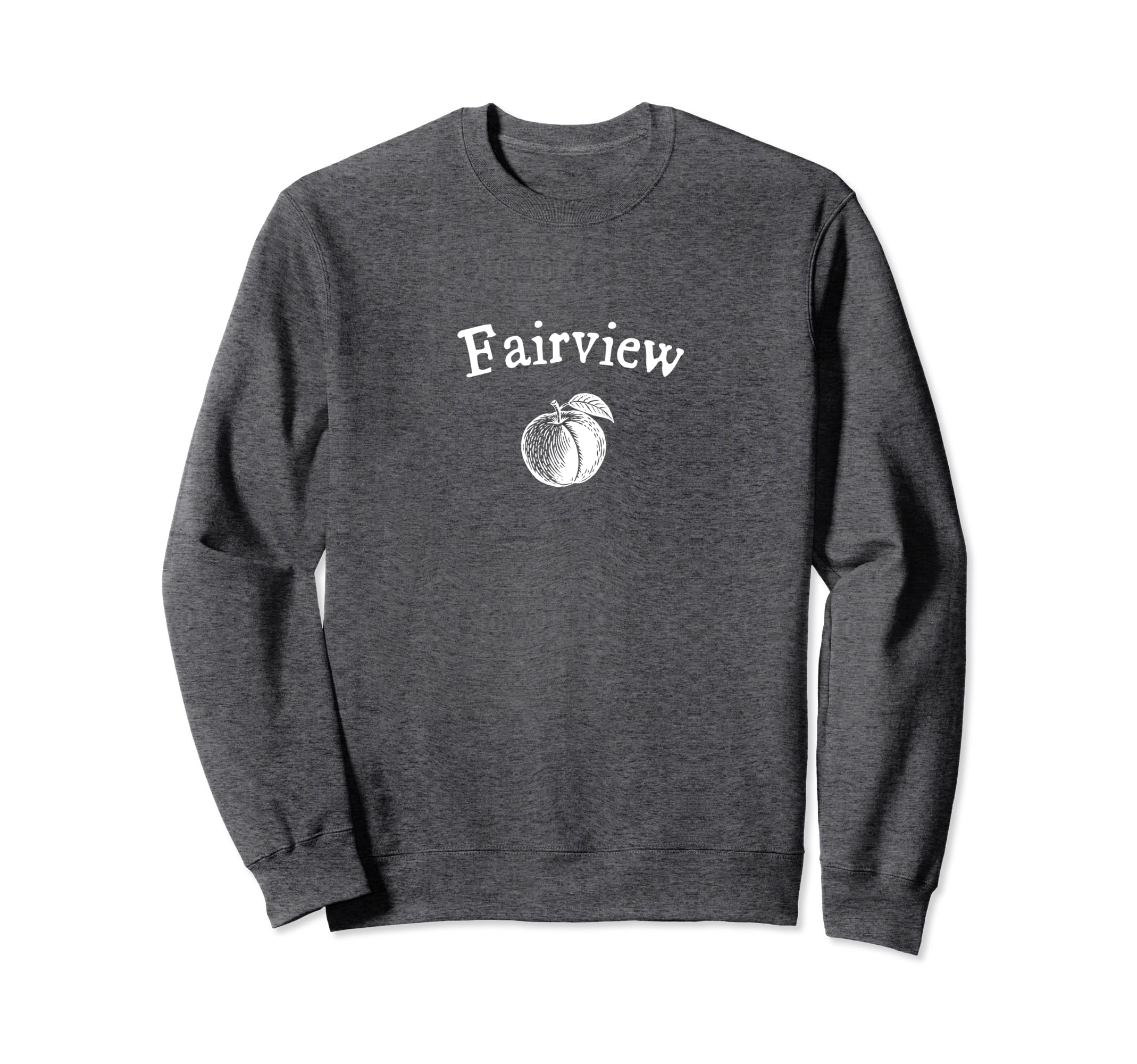 Fairview Peach Minimal Art Inspired Sweatshirt - Trendy Graphic for Adults - T-Shirt, Sweatshirt, Hoodie