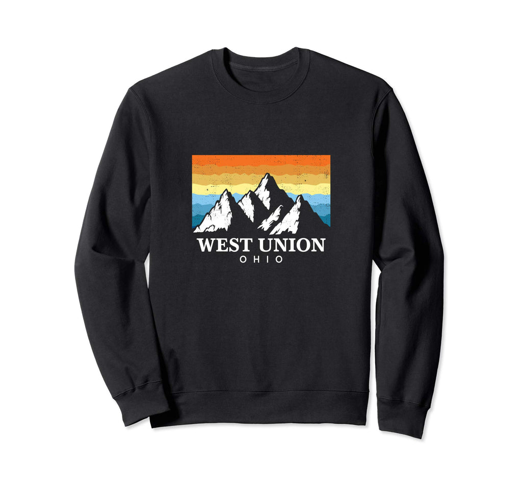West Union Ohio Mountain Hiking Sweatshirt - Fun Novelty Design Unisex - T-Shirt, Sweatshirt, Hoodie