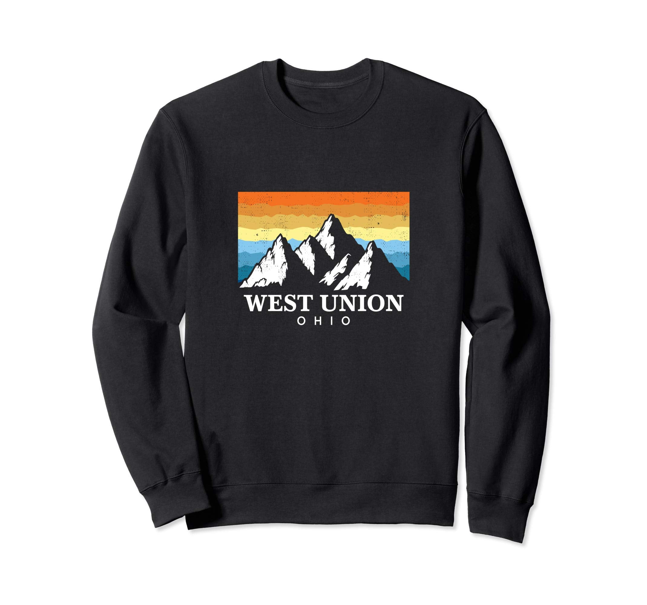West Union Ohio Mountain Hiking Sweatshirt - Fun Novelty Design Unisex - T-Shirt, Sweatshirt, Hoodie