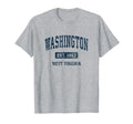 Washington West Virginia Wv Athletic T-Shirt - Streetwear Style Men Women - T-Shirt, Sweatshirt, Hoodie