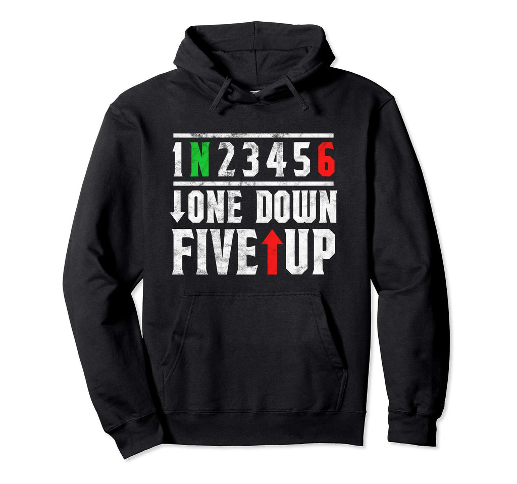 Motorcycle Gear Shift Manual Hoodie - Aesthetic Graphic Unisex - T-Shirt, Sweatshirt, Hoodie