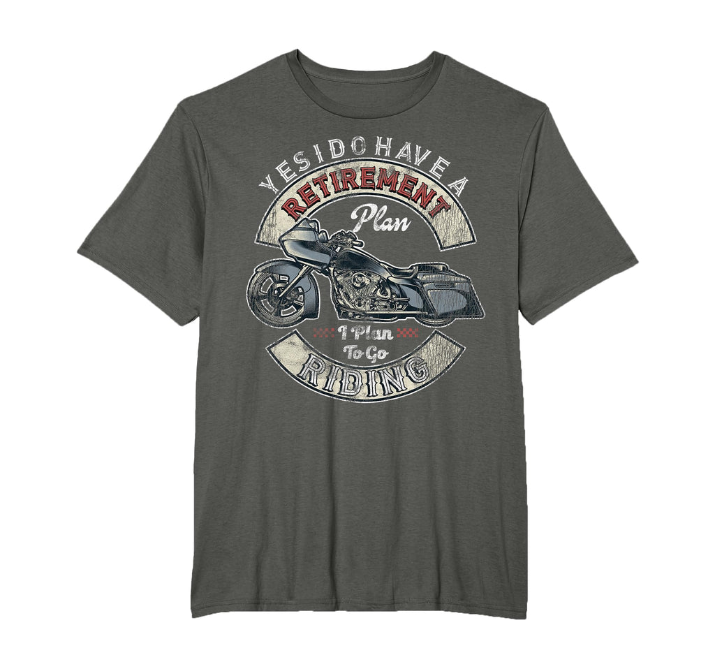 Retirement Plan To Go Riding Gift T-Shirt - Novelty Apparel for Adults - T-Shirt, Sweatshirt, Hoodie