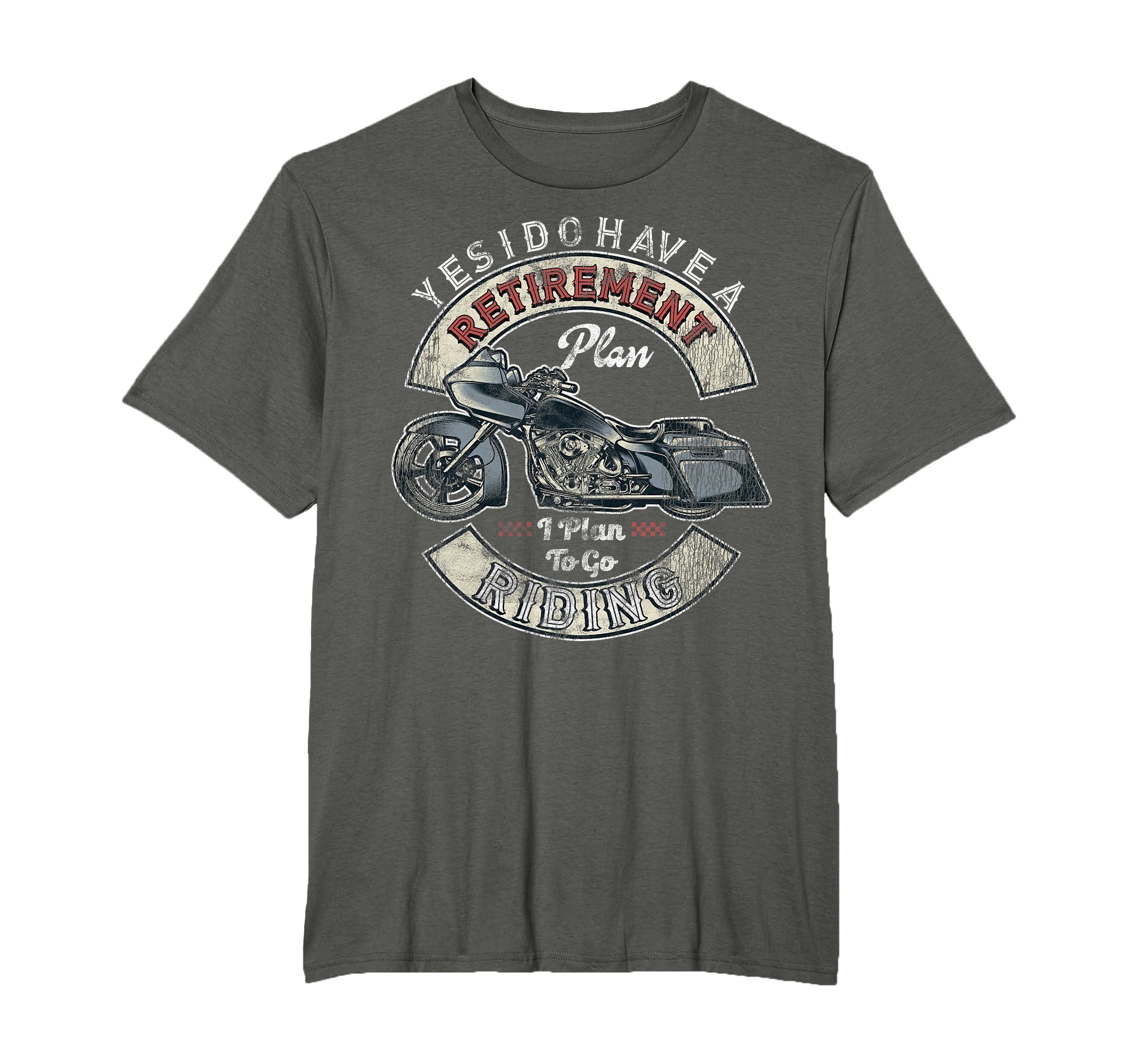 Retirement Plan To Go Riding Gift T-Shirt - Novelty Apparel for Adults - T-Shirt, Sweatshirt, Hoodie