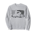 Patriotic Motorcycle American Us Sweatshirt - Aesthetic Graphic Men Women - T-Shirt, Sweatshirt, Hoodie