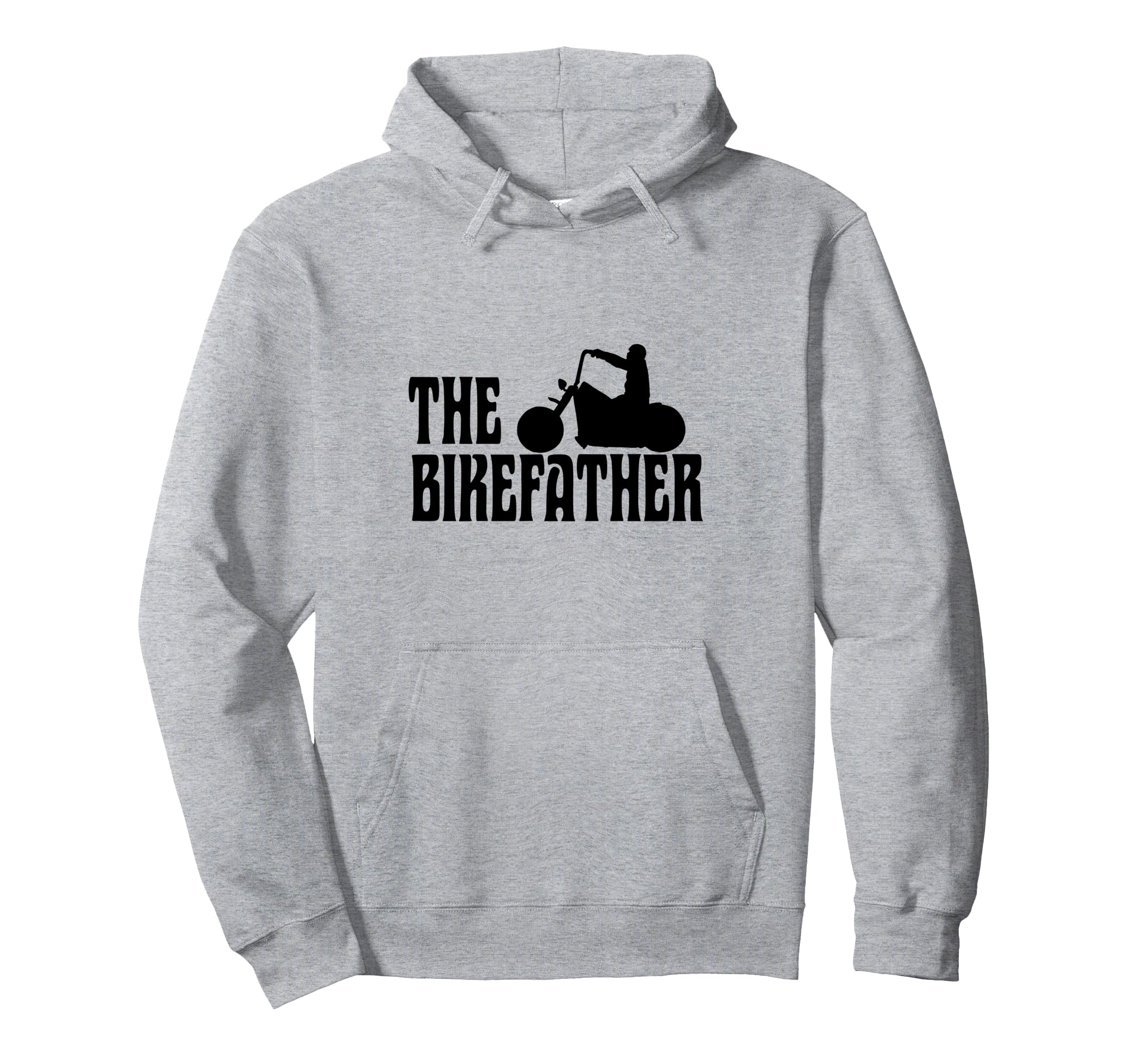 Biker Biker Dad Bikefather Funny Motorcycle Hoodie - Novelty Apparel Unisex - T-Shirt, Sweatshirt, Hoodie