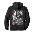 Funny Biker Riding Motorcycle Outfit Hoodie - Unique Graphic for Adults - T-Shirt, Sweatshirt, Hoodie