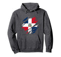 Dominican Flag Dominican Republic Hoodie - Custom Art Print Men Women - T-Shirt, Sweatshirt, Hoodie