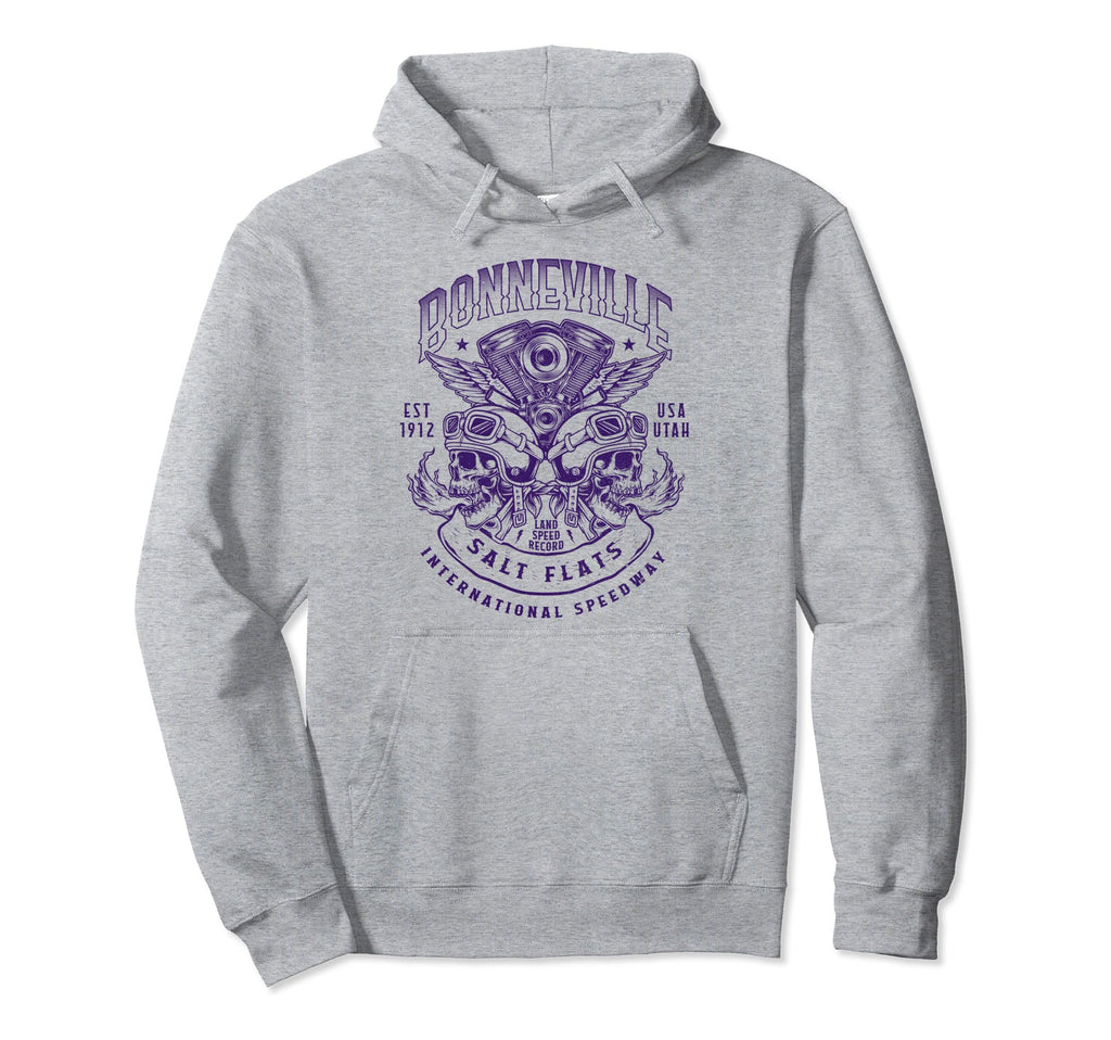 Bonneville Salt Flats Motorcycle Racing Hoodie - Aesthetic Graphic Unisex - T-Shirt, Sweatshirt, Hoodie