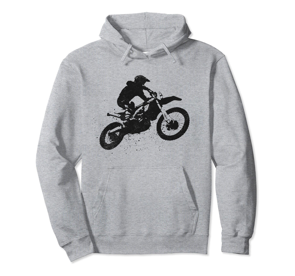 Dirt Bike Riding Motocross Racing Hoodie - Fun Novelty Design Unisex - T-Shirt, Sweatshirt, Hoodie
