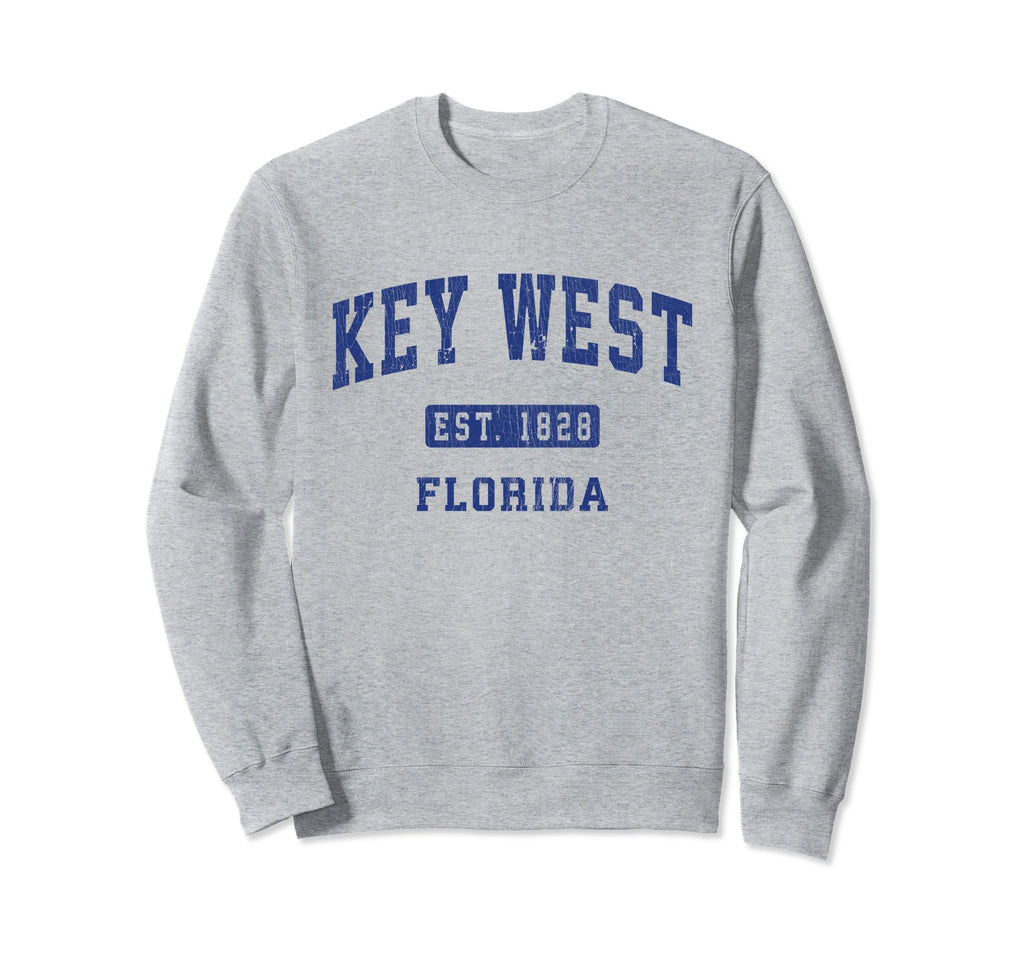 Key West Florida Fl Athletic Sports Sweatshirt - Streetwear Style Unisex - T-Shirt, Sweatshirt, Hoodie
