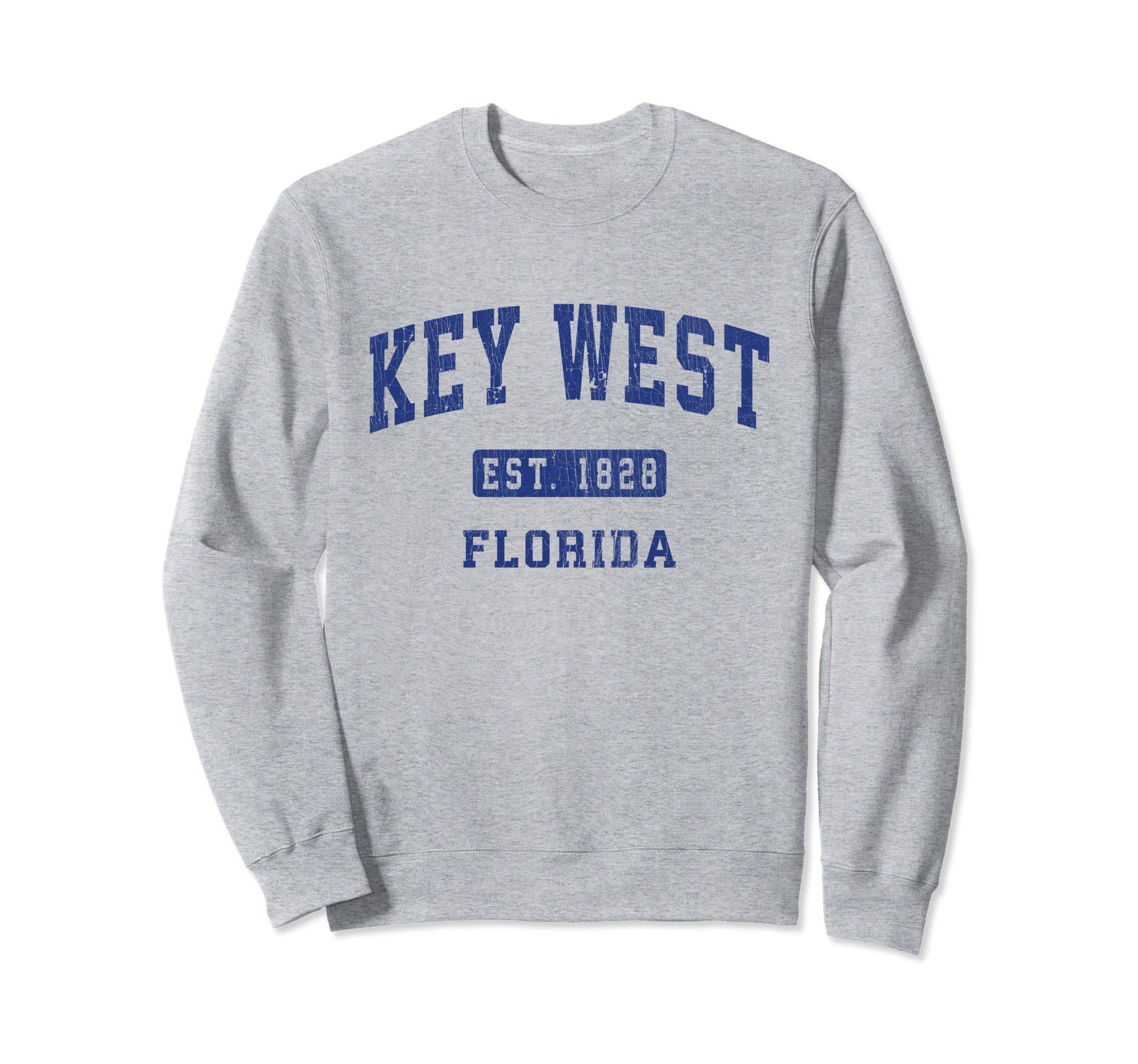 Key West Florida Fl Athletic Sports Sweatshirt - Streetwear Style Unisex - T-Shirt, Sweatshirt, Hoodie