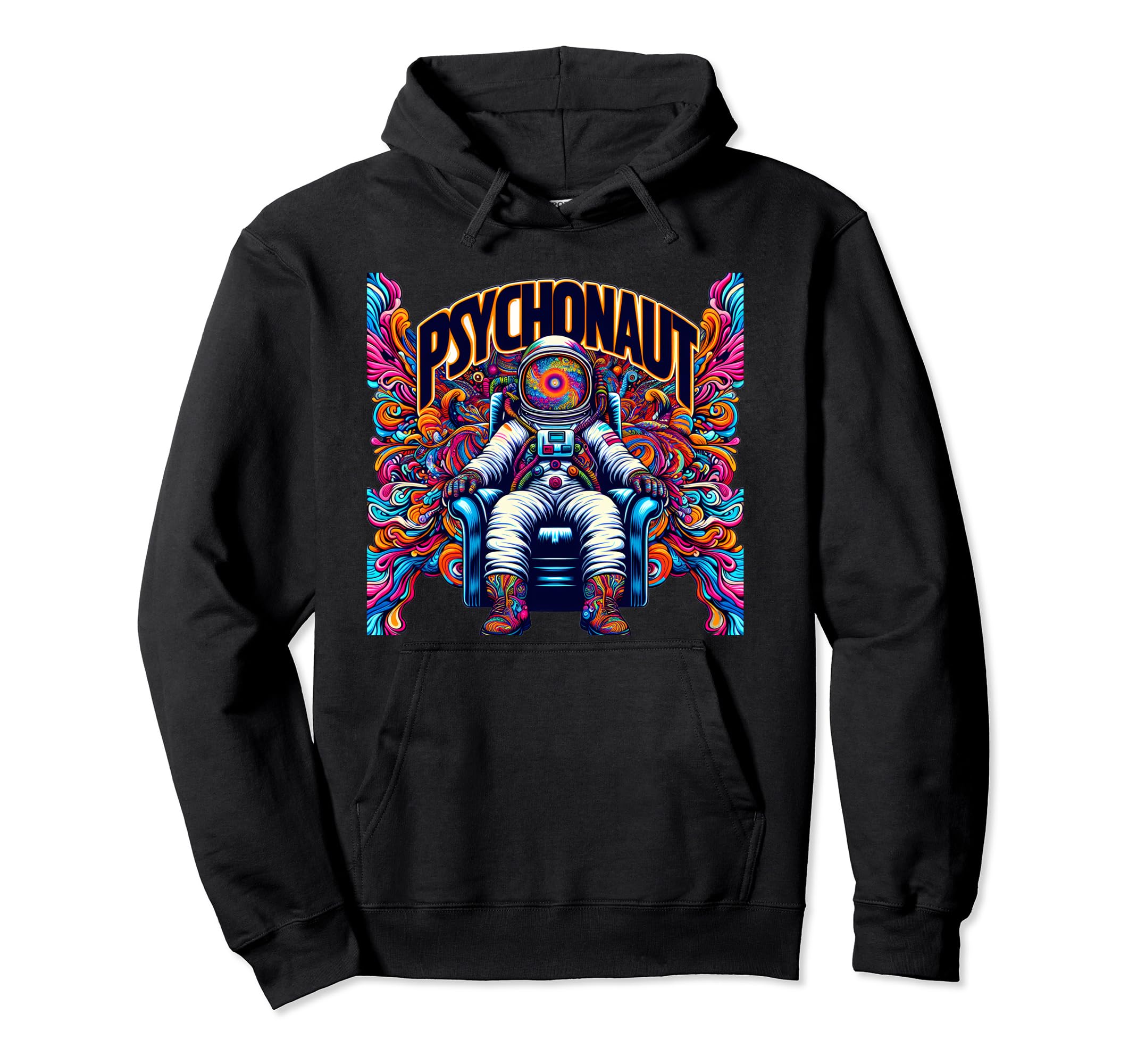 Psychonaut Explorer Mind Psychedelic Hoodie - Novelty Apparel for Adults - T-Shirt, Sweatshirt, Hoodie