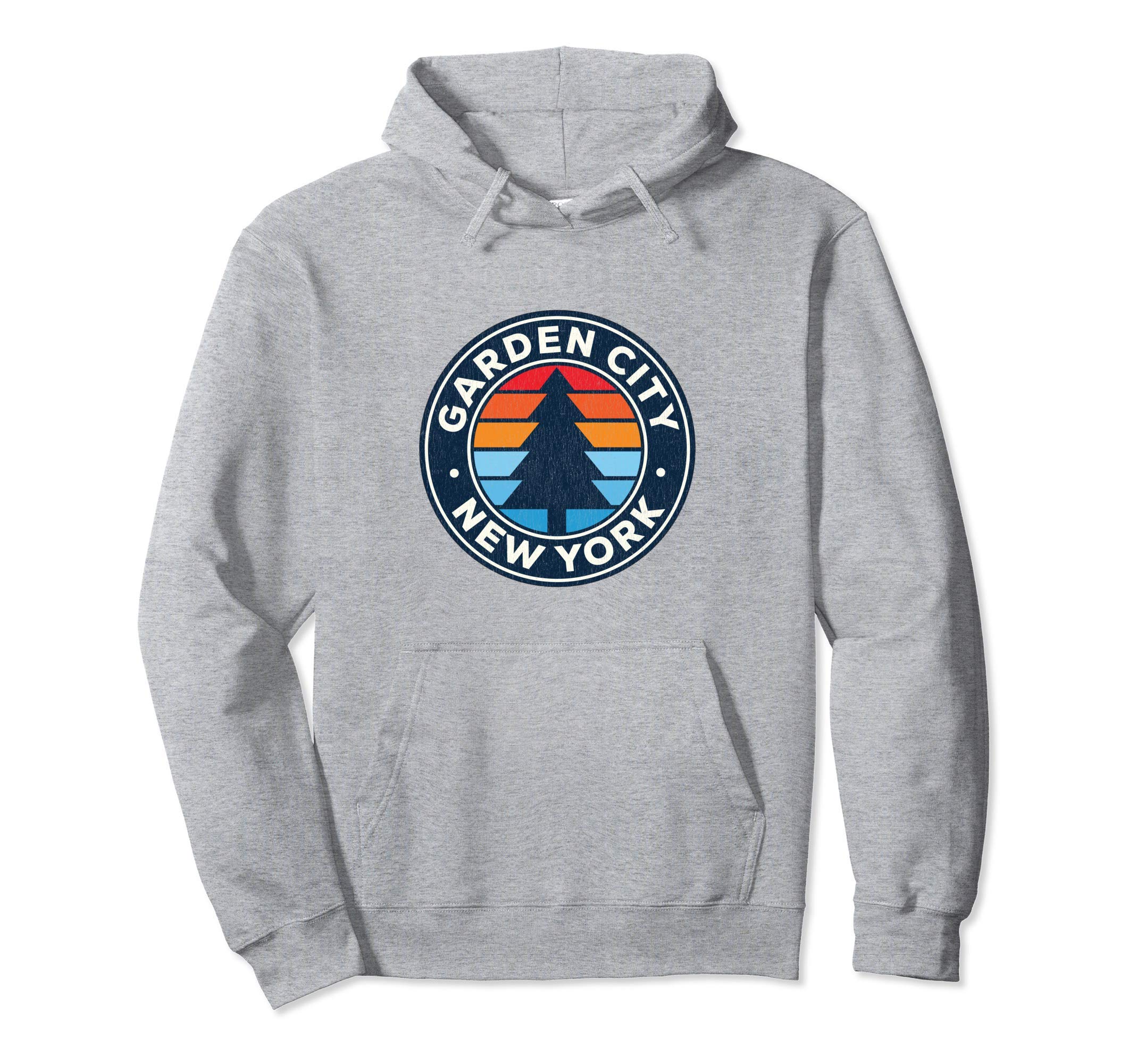 Garden City New York Ny 70S Hoodie - Streetwear Style for Adults - T-Shirt, Sweatshirt, Hoodie