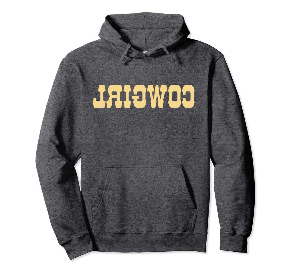 Reverse Cowgirl Yee Haw Rodeo Western Hoodie - Unique Graphic Unisex - T-Shirt, Sweatshirt, Hoodie