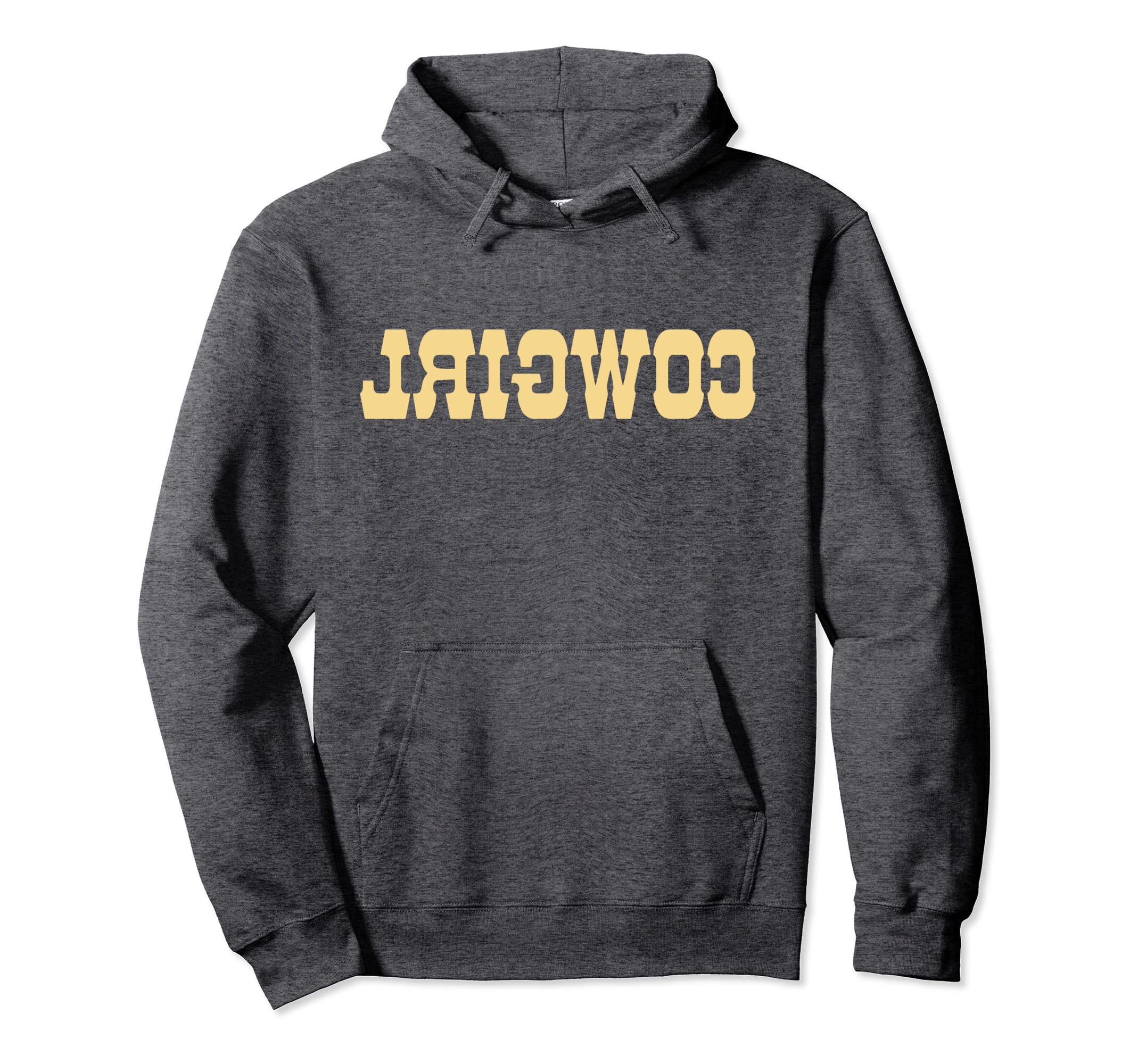 Reverse Cowgirl Yee Haw Rodeo Western Hoodie - Unique Graphic Unisex - T-Shirt, Sweatshirt, Hoodie
