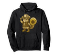 Cowgirl Squirrel Sunflower Western Art Hoodie - Streetwear Style Men Women - T-Shirt, Sweatshirt, Hoodie