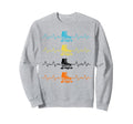 Roller Skate Skating Sport Sweatshirt - Fun Novelty Design for Adults - T-Shirt, Sweatshirt, Hoodie