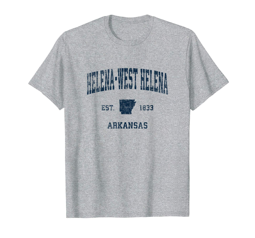 Helena West Helena Arkansas Ar Sports T-Shirt - Graphic Print Men Women - T-Shirt, Sweatshirt, Hoodie