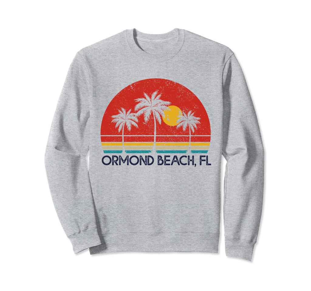 Ormond Beach Florida Fl Surfer Sweatshirt - Aesthetic Graphic for Adults - T-Shirt, Sweatshirt, Hoodie