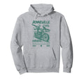 Bonneville Salt Flats Motorcycle Racing Hoodie - Trendy Graphic Unisex - T-Shirt, Sweatshirt, Hoodie