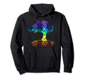 Chakra Tree Life Zen Hoodie - Custom Art Print for Adults - T-Shirt, Sweatshirt, Hoodie