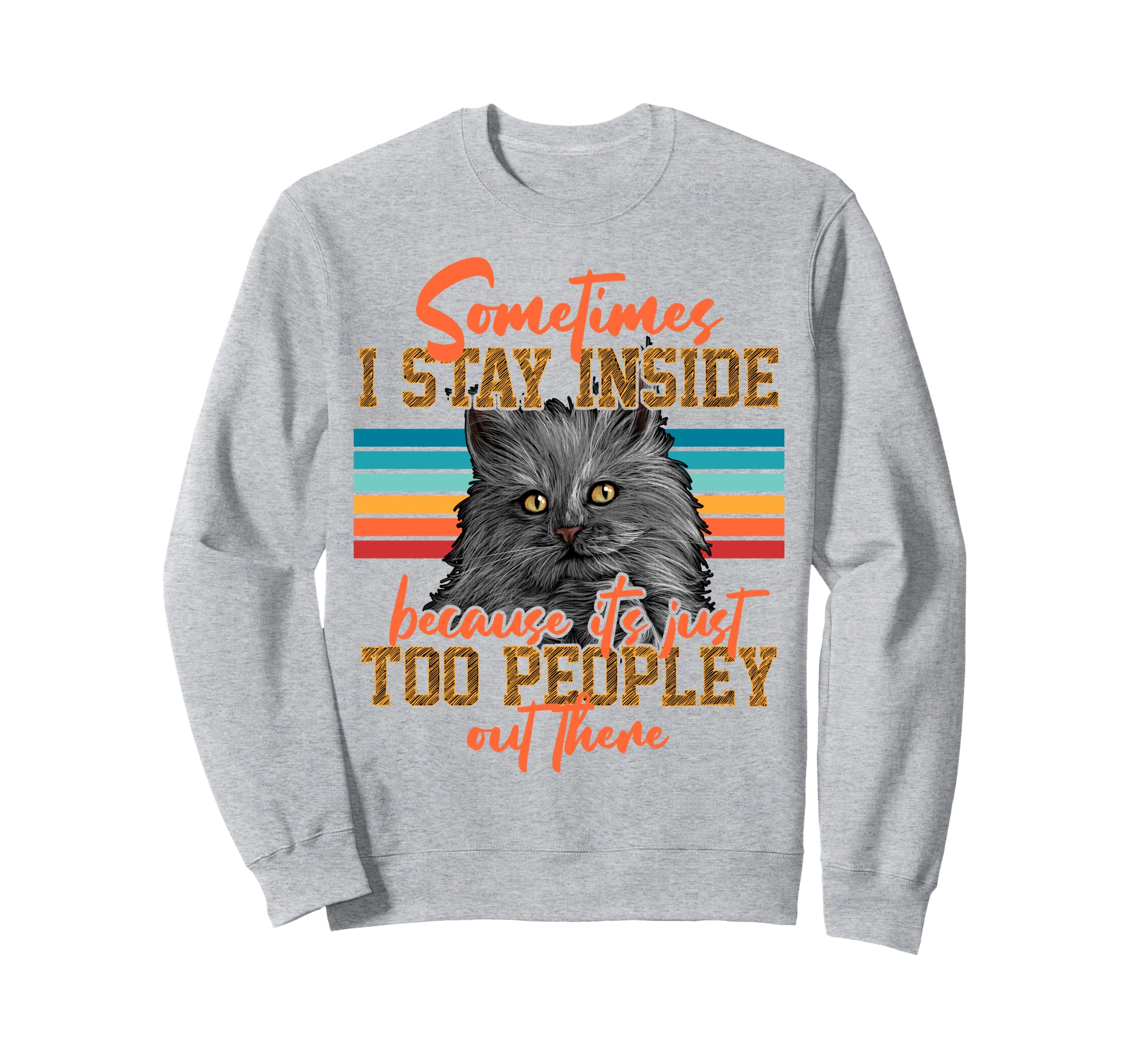 Antisocial Overthinker Sweatshirt - Casual Everyday Wear for Adults - T-Shirt, Sweatshirt, Hoodie