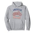 Trendy American Custom Parts Garage Hoodie - Unique Graphic for Adults - T-Shirt, Sweatshirt, Hoodie
