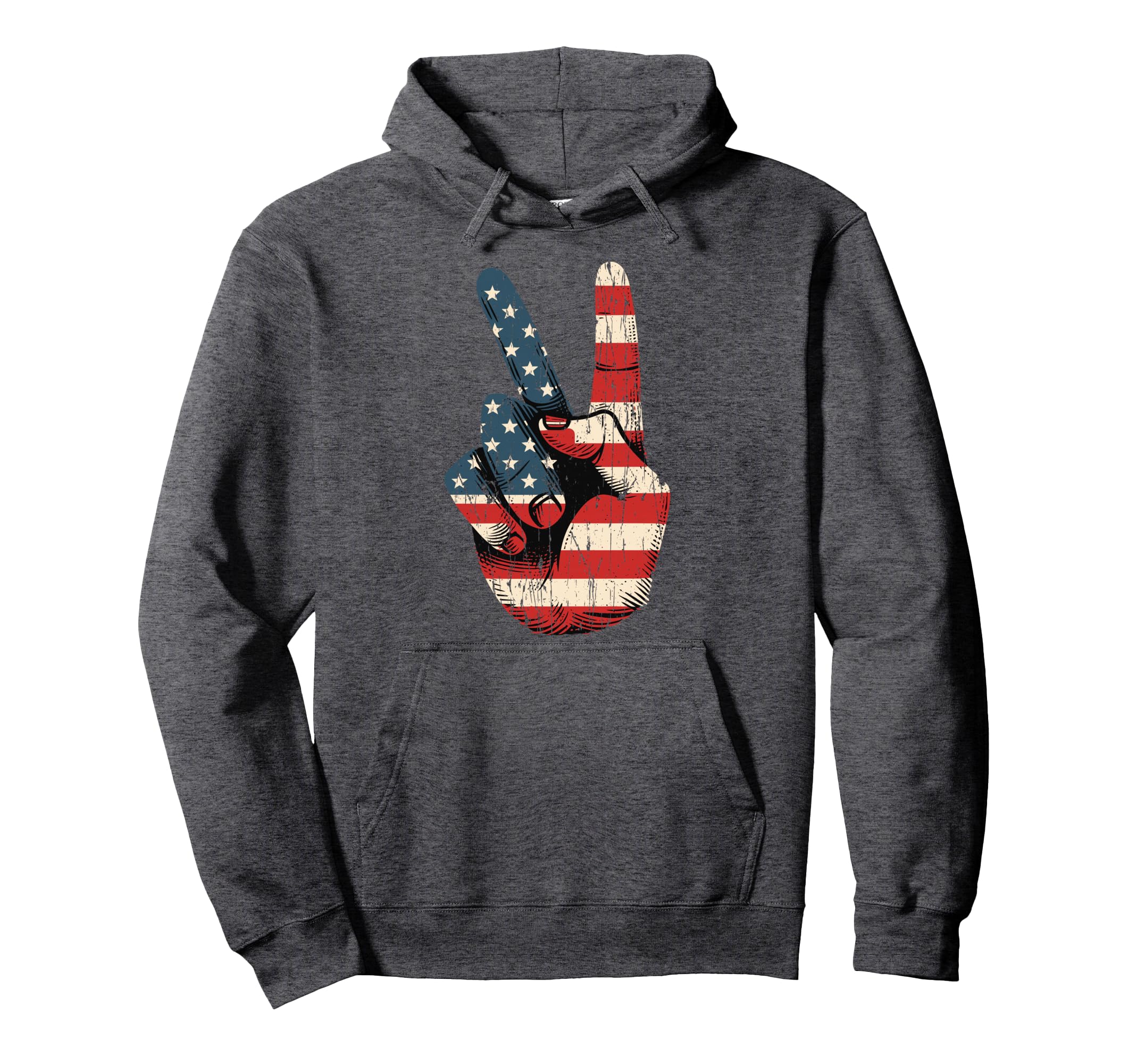 Peace Sign 60S 70S Hippie Hoodie - Novelty Apparel Unisex - T-Shirt, Sweatshirt, Hoodie