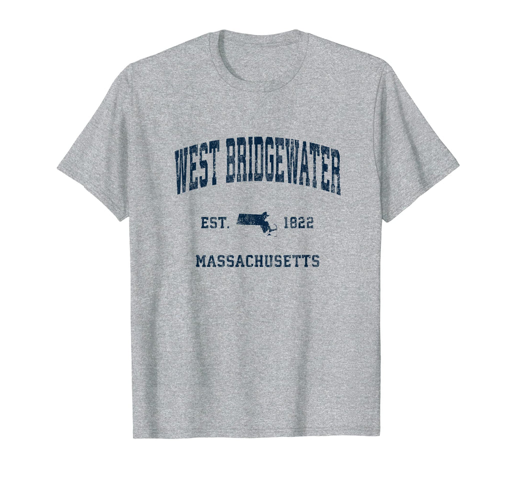 West Bridgewater Massachusetts Ma T-Shirt - Minimalist Print for Adults - T-Shirt, Sweatshirt, Hoodie