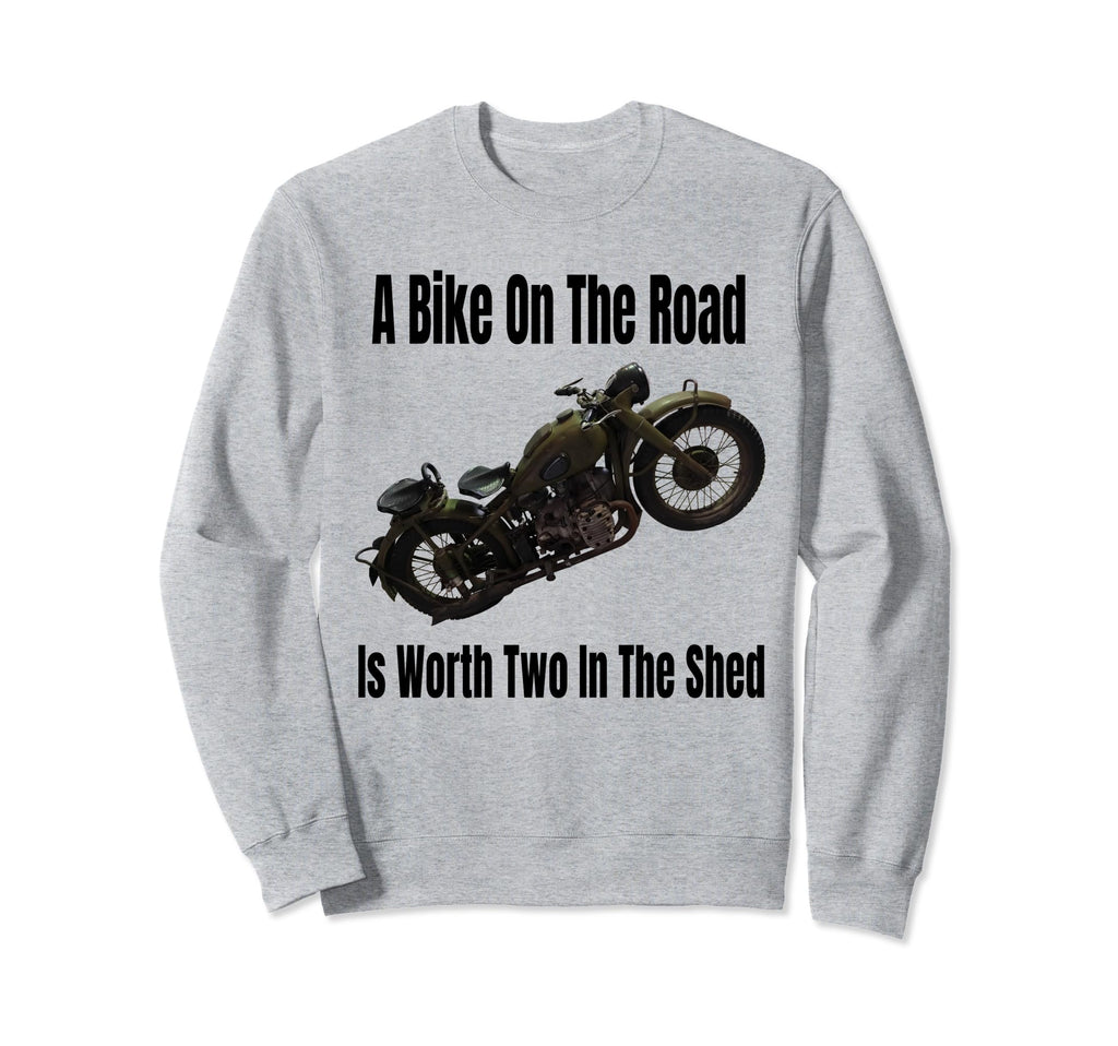Motorcycle Motorbike Riders Sweatshirt - Trendy Graphic Men Women - T-Shirt, Sweatshirt, Hoodie