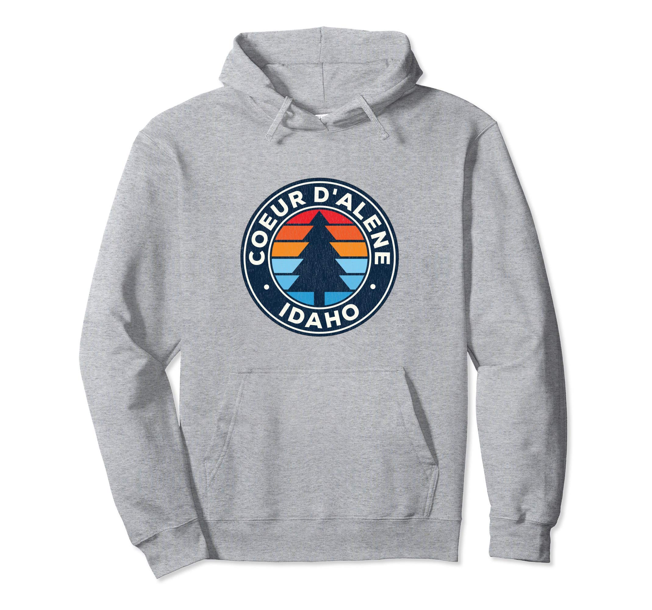 Coeur Dalene Idaho Id 70S Hoodie - Fun Novelty Design Men Women - T-Shirt, Sweatshirt, Hoodie