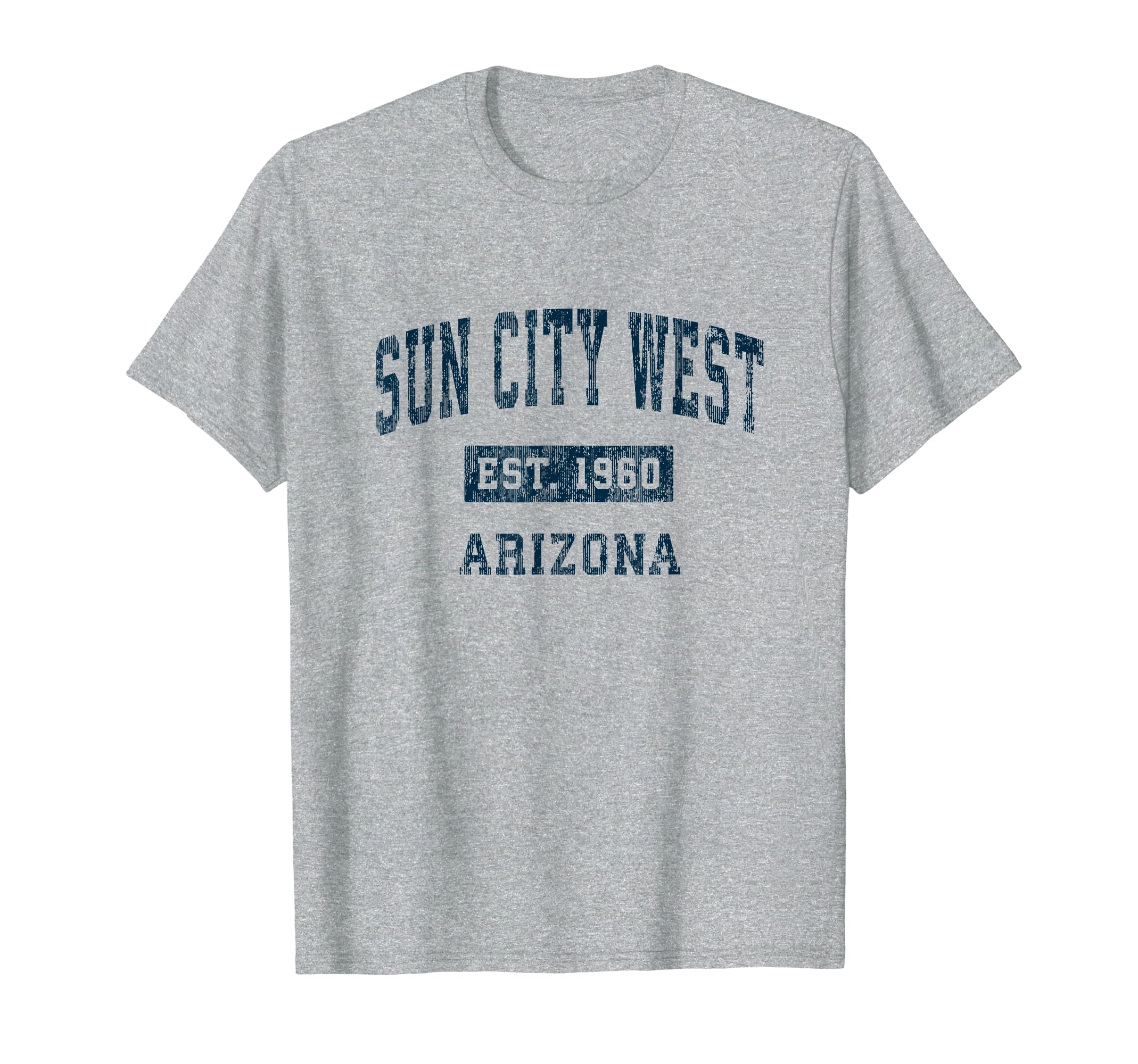 Sun City West Arizona Az Sports Navy T-Shirt - Unique Graphic Men Women - T-Shirt, Sweatshirt, Hoodie