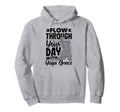Morning Meditation Bliss Yoga Hoodie - Fun Novelty Design Unisex - T-Shirt, Sweatshirt, Hoodie