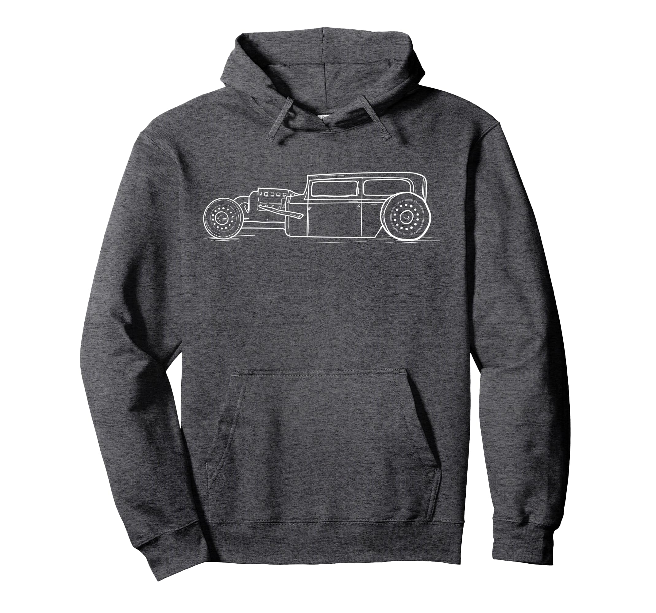 Hot Rod Rat Street Fink Steampunk Car Hoodie - Unique Graphic for Adults - T-Shirt, Sweatshirt, Hoodie