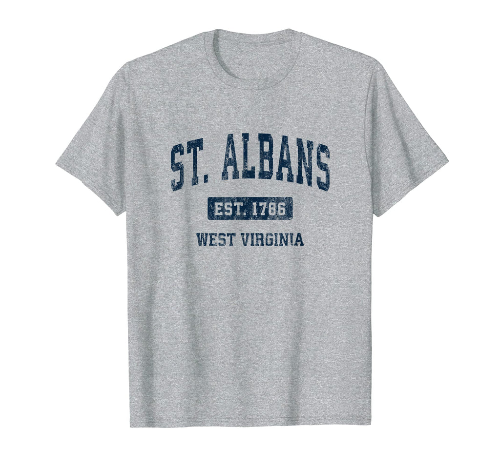 St Albans West Virginia Wv Athletic T-Shirt - Fun Novelty Design Unisex - T-Shirt, Sweatshirt, Hoodie