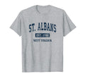 St Albans West Virginia Wv Athletic T-Shirt - Fun Novelty Design Unisex - T-Shirt, Sweatshirt, Hoodie